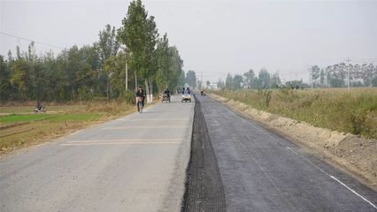 商河多條通村路拓寬、提檔升級工程全面收尾(路面寬了,好走多了)